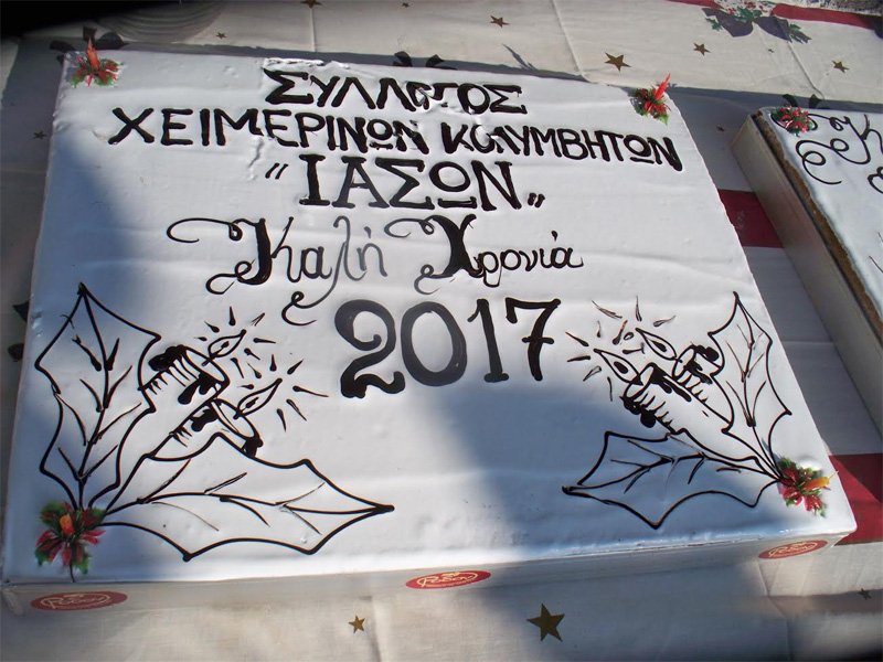 Εκοψαν βασιλόπιτα και βούτηξαν στα παγωμένα νερά οι χειμερινοί κολυμβητές [εικόνες & βίντεο] | iefimerida.gr 0