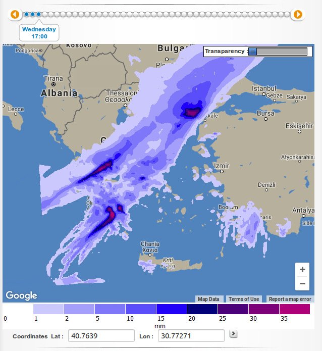 Οι χάρτες με τα χιόνια και τις καταιγίδες στην Ελλάδα σήμερα -Πού θα χτυπήσουν τα φαινόμενα [εικόνες] | iefimerida.gr 8