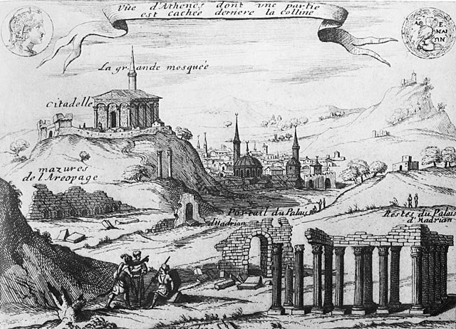 Οταν ο Παρθενώνας ήταν μαυρισμένος, σε χαλάσματα -Είχε τζαμί και σπίτια [εικόνες]  | iefimerida.gr 4