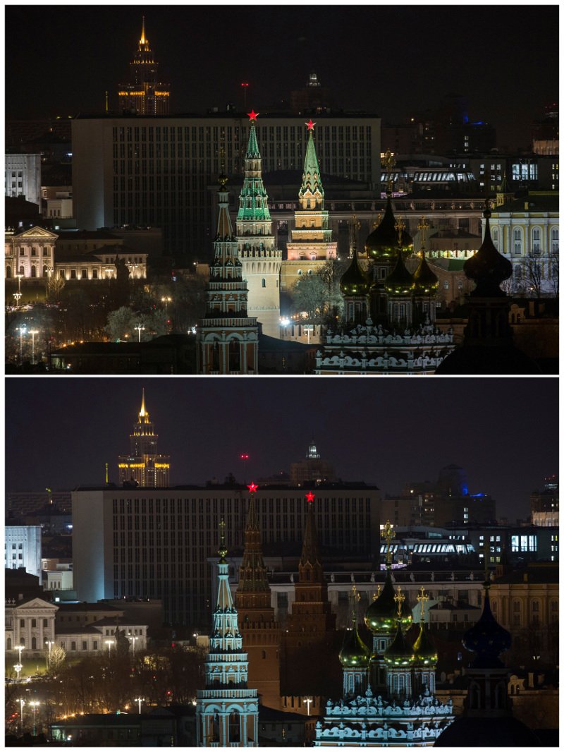 Στο «σκοτάδι» η Ευρώπη και πολλά μνημεία της για την «Ωρα της Γης» [εικόνες] | iefimerida.gr 1