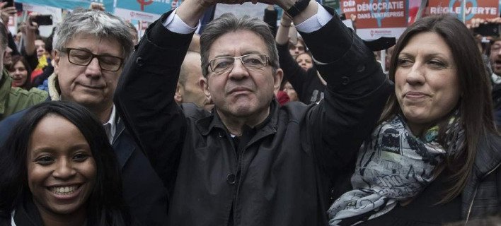 Γαλλία: Η Ζωή Κωνσταντοπούλου αγκαζέ με τον νεοκομμουνιστή Μελανσόν σε διαδήλωση [εικόνες] | iefimerida.gr 0