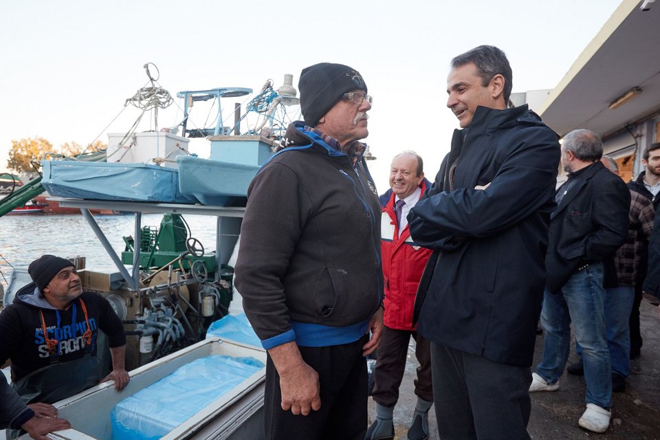 Στην Ιχθυόσκαλα Κερατσινίου τα ξημερώματα της Πέμπτης ο Κυριάκος Μητσοτάκης [εικόνες] | iefimerida.gr 6