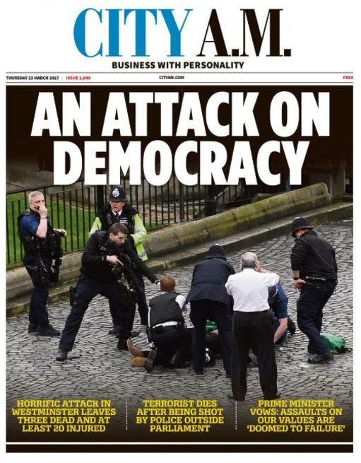 «Χτύπημα στη δημοκρατία» -Ο βρετανικός Τύπος συγκλονισμένος από το μακελειό [εικόνες] | iefimerida.gr 12