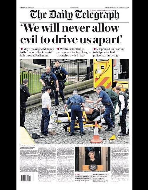 «Χτύπημα στη δημοκρατία» -Ο βρετανικός Τύπος συγκλονισμένος από το μακελειό [εικόνες] | iefimerida.gr 1