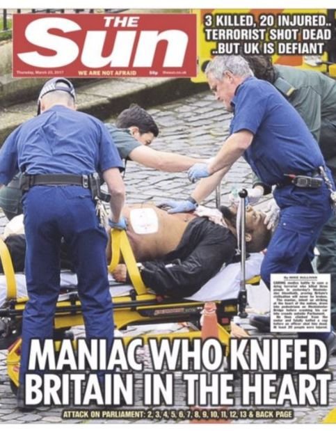 «Χτύπημα στη δημοκρατία» -Ο βρετανικός Τύπος συγκλονισμένος από το μακελειό [εικόνες] | iefimerida.gr 5