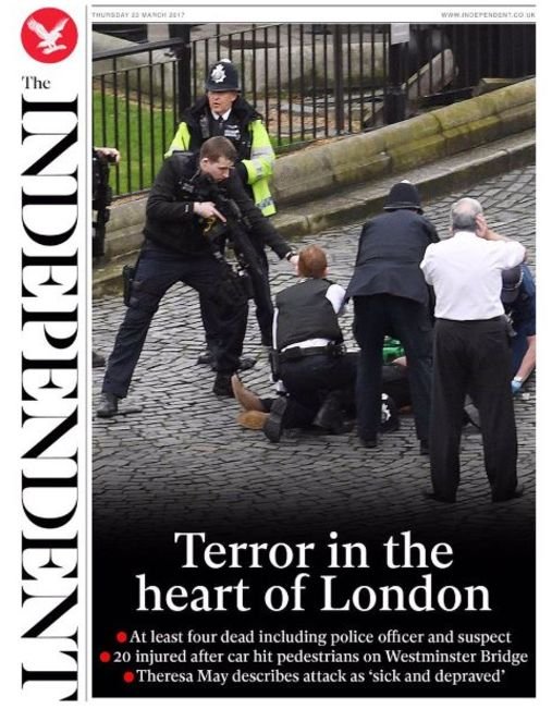 «Χτύπημα στη δημοκρατία» -Ο βρετανικός Τύπος συγκλονισμένος από το μακελειό [εικόνες] | iefimerida.gr 13