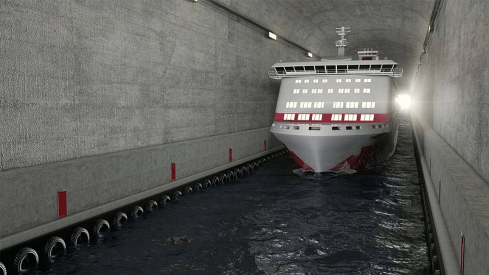 Το απόλυτο θέαμα -Οι Νορβηγοί ετοιμάζουν τούνελ για πλοία [εικόνες] | iefimerida.gr 2