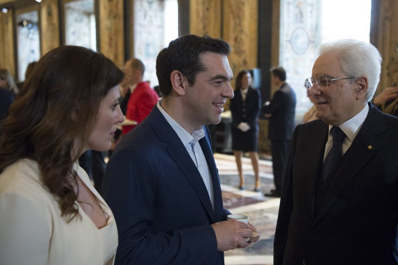 Εκλεψε τις εντυπώσεις η Μπέτυ Μπαζιάνα στο επίσημο γεύμα στη Ρώμη [εικόνες] | iefimerida.gr 1