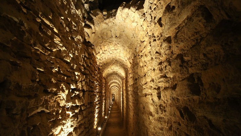 Επισκέψιμο το Ευπαλίνειο Υδραγωγείο στη Σάμο -Ενα θαυμαστό έργο του 550 π.Χ. [εικόνες]  | iefimerida.gr 1