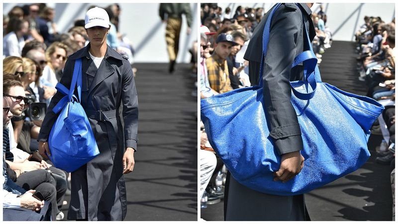 Σάλος: Ο Balenciaga αντέγραψε τη μπλε τσάντα των ΙΚΕΑ -Στα 1.700 ευρώ η τιμή της [εικόνες] | iefimerida.gr 2