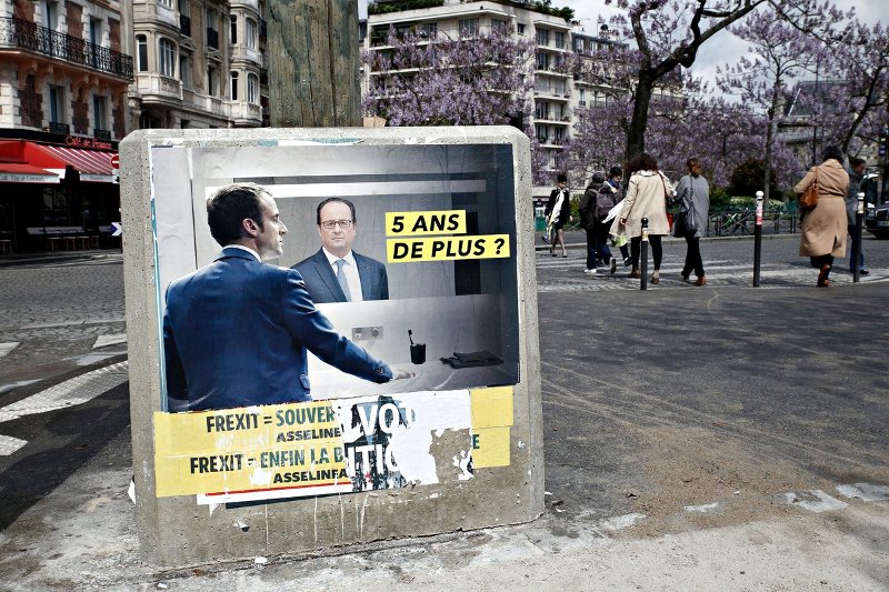 Το Παρίσι σε ρυθμούς εκλογών: Από πόλη του Φωτός έγινε πόλη της... αφίσας [εικόνες]  | iefimerida.gr 2