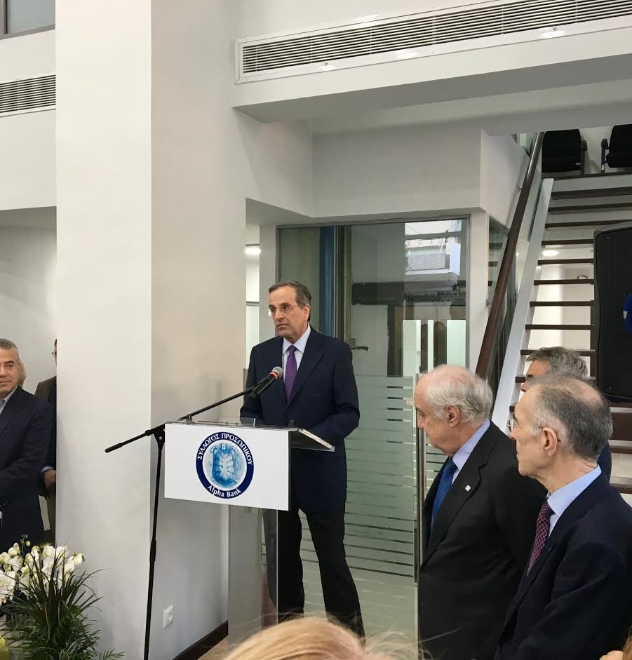 Ιατρεία έφτιαξε ο σύλλογος εργαζομένων της Αlpha Bank -Σαμαράς, Γεννηματά, Θεοδωράκης στα εγκαίνια [εικόνες] | iefimerida.gr 6