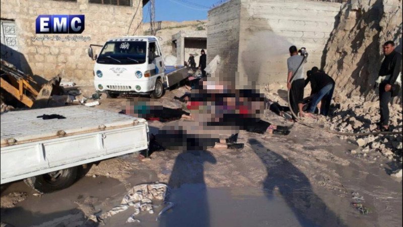 Σοκ στη Συρία: Αεροπορική επιδρομή με τοξικά αέρια -58 νεκροί [εικόνες] | iefimerida.gr 1