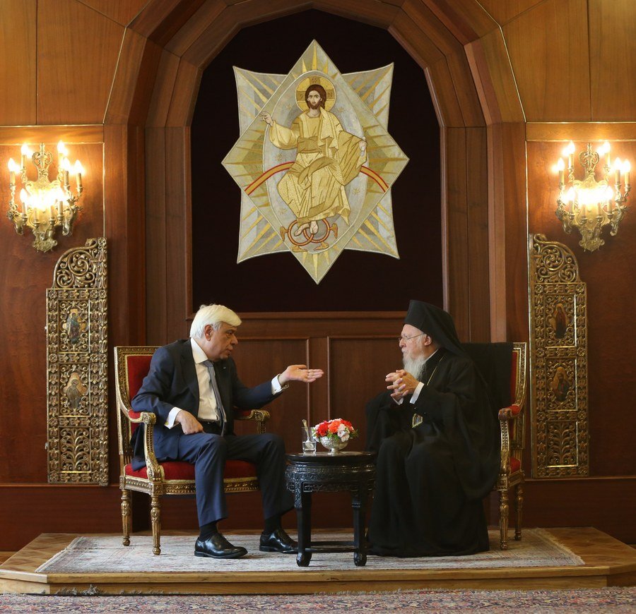 Ιστορική επίσκεψη Παυλόπουλου στο Οικουμενικό Πατριαρχείο [εικόνες]  | iefimerida.gr 0