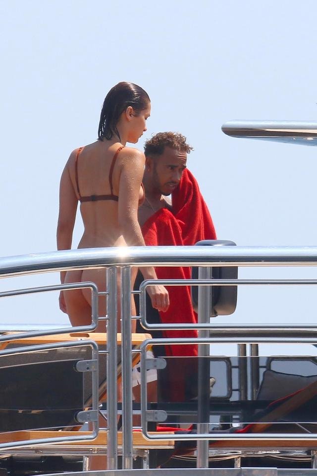 Formula 1: Ο Χάμιλτον σε υπερπολυτελές γιοτ απολαμβάνει την παρέα της Μπέλα Χαντίντ [εικόνες] | iefimerida.gr 3