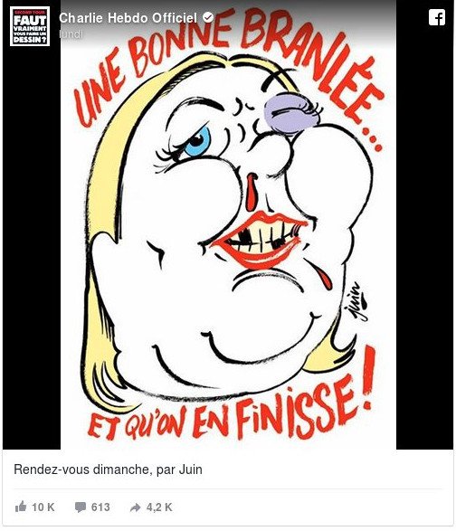 Ακόμη και το σατιρικό περιοδικό Charlie Hebdo στηρίζει Μακρόν -«Αντε, τελειώνετε!» [εικόνες] | iefimerida.gr 1