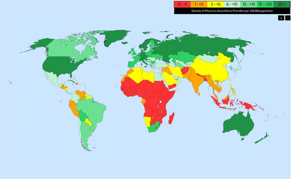 Τεράστια η έλλειψη αναισθησιολόγων παγκοσμίως -Πόσοι υπάρχουν στην Ελλάδα [χάρτες] | iefimerida.gr 0