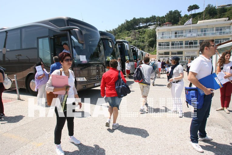 Πάνω από 8.500 επιβάτες κρουαζιερόπλοιων αποβιβάστηκαν σε μία ημέρα στο Κατάκολο [εικόνες] | iefimerida.gr 1