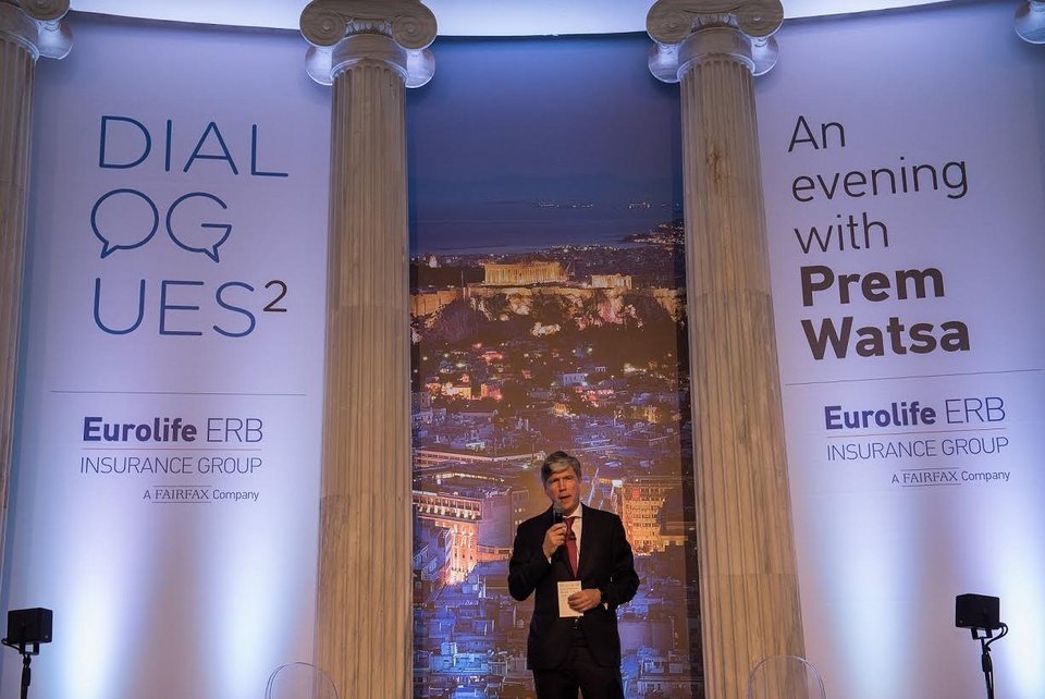 Prem Watsa: «Πιστεύουμε στην ανάπτυξη του ασφαλιστικού κλάδου στην Ελλάδα και αυτό αποδεικνύεται από την επιτυχημένη επένδυση στον Όμιλο της Eurolife ERB» | iefimerida.gr 6