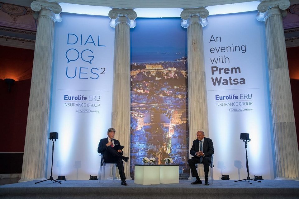 Prem Watsa: «Πιστεύουμε στην ανάπτυξη του ασφαλιστικού κλάδου στην Ελλάδα και αυτό αποδεικνύεται από την επιτυχημένη επένδυση στον Όμιλο της Eurolife ERB» | iefimerida.gr 7