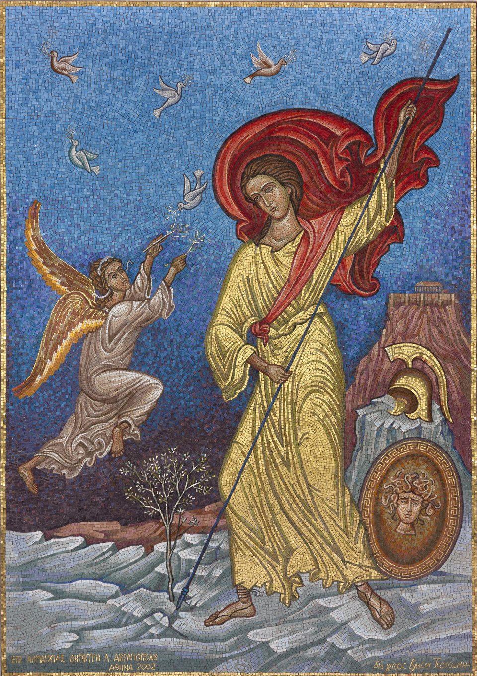 Οι υπέροχες αγιογραφίες του Τσοτσώνη -Σε Ιεροσόλυμα, Μετέωρα και δημαρχείο Αθήνας [εικόνες] | iefimerida.gr 1