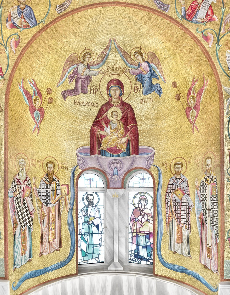 Οι υπέροχες αγιογραφίες του Τσοτσώνη -Σε Ιεροσόλυμα, Μετέωρα και δημαρχείο Αθήνας [εικόνες] | iefimerida.gr 3