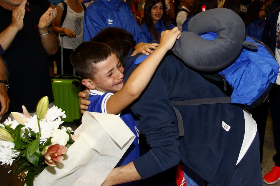 Eurobasket γυναικών: Επέστρεψε η Εθνική γυναικών στην Αθήνα [εικόνες & βίντεο] | iefimerida.gr 1