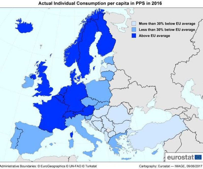 Κάτω από τον ευρωπαϊκό μέσο όρο η Ελλάδα στο επίπεδο διαβίωσης νοικοκυριών | iefimerida.gr 0