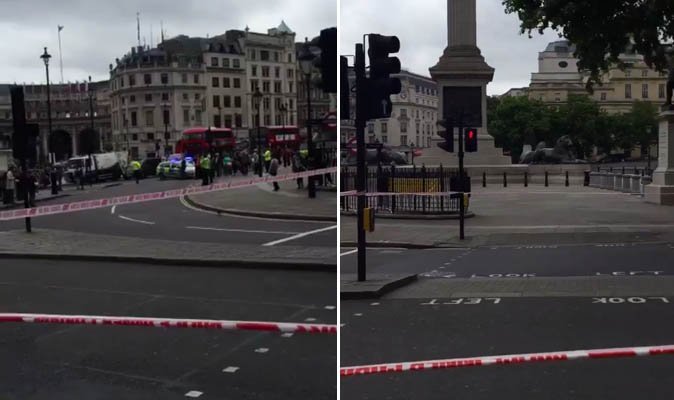 Λήξη συναγερμού στην πλατεία Τραφάλγκαρ στο Λονδίνο [εικόνες & βίντεο] | iefimerida.gr 0