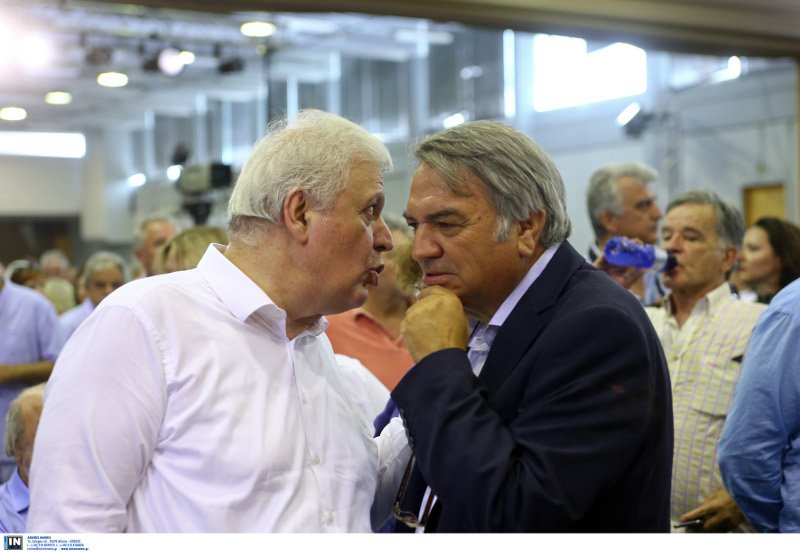 Συνέδριο ΔΗΣΥ: Η Φώφη στα λευκά, ο ΓΑΠ ξυρισμένος, η Βάσω Παπανδρέου με ξανθιά φράντζα [εικόνες]  | iefimerida.gr 15