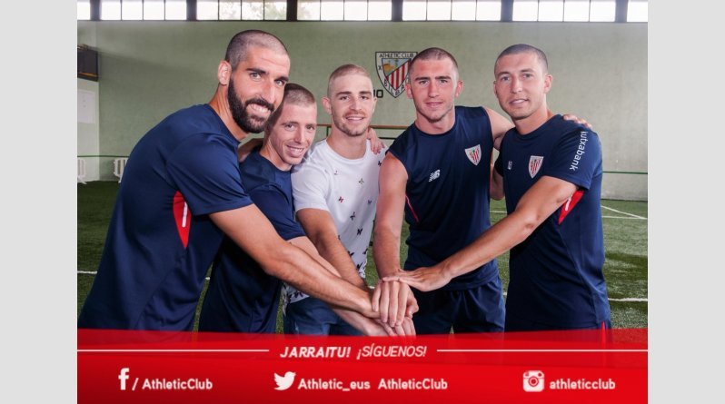 Ολοι οι παίκτες της Μπιλμπάο ξύρισαν τα κεφάλια τους - Νέα μάχη με τον καρκίνο δίνει ο Aλβαρεθ [εικόνες] | iefimerida.gr 1