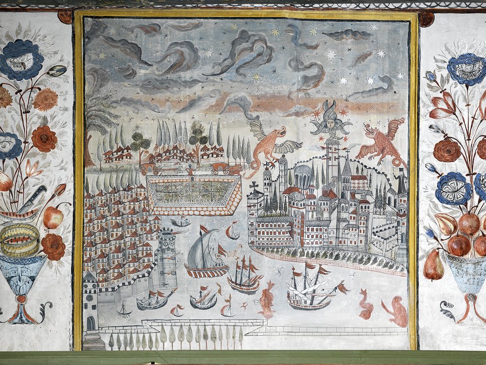 Το αρχοντικό κόσμημα στην Κοζάνη -Κτίριο του 18ου ζωγραφισμένο απ' άκρη σε άκρη  [εικόνες]  | iefimerida.gr 2