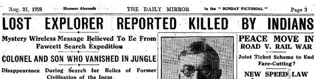 Η απίστευτη ιστορία εξαφάνισης εξερευνητή στον Αμαζόνιο -Εγιναν 13 αποστολές, χάθηκαν 100 διασώστες και δεν βρέθηκε ποτέ [εικόνες] | iefimerida.gr 4