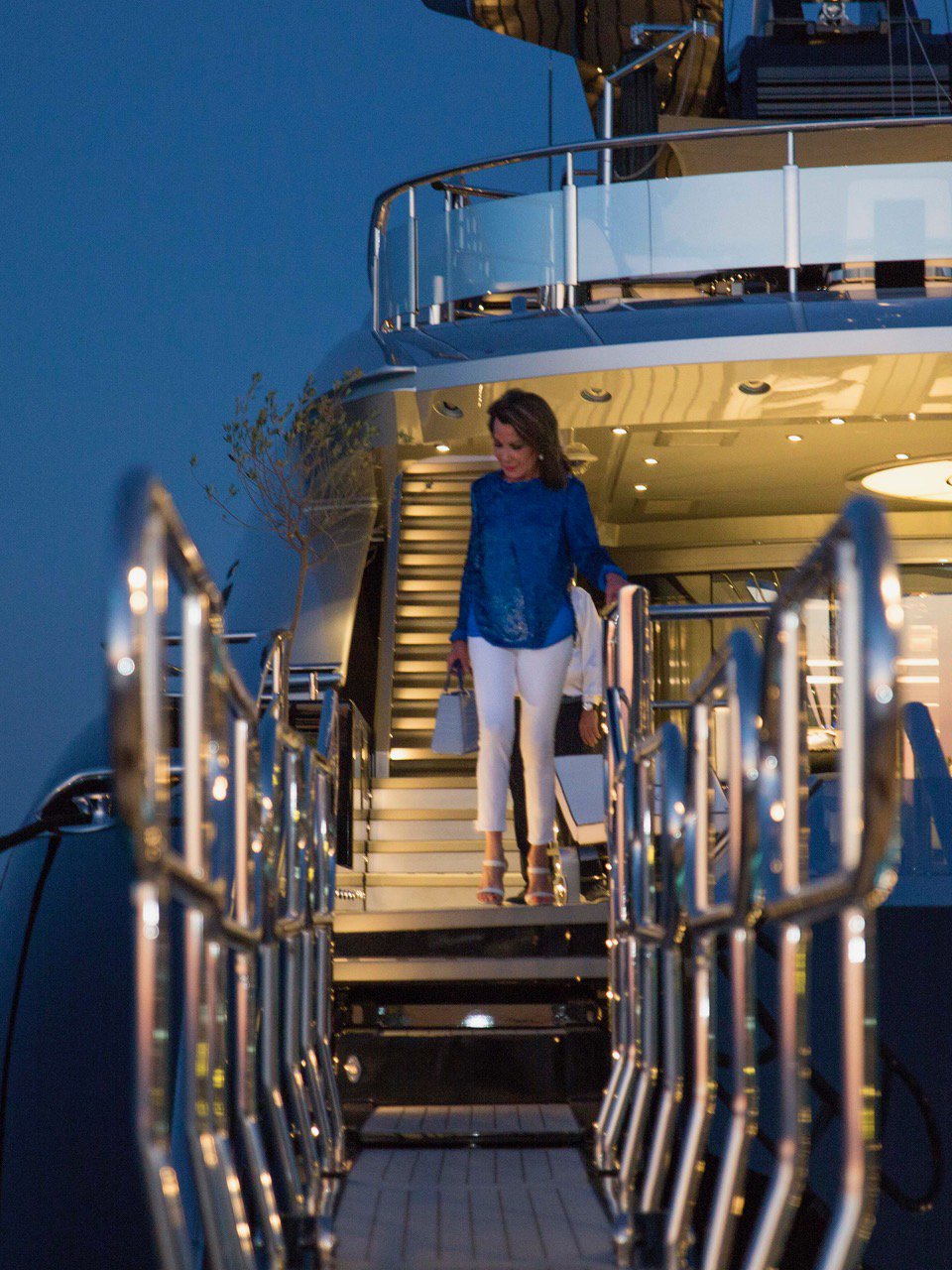 Η Γιάννα Αγγελοπούλου στην Ιθάκη με το νέο, εντυπωσιακό της γιοτ [εικόνες] | iefimerida.gr 0