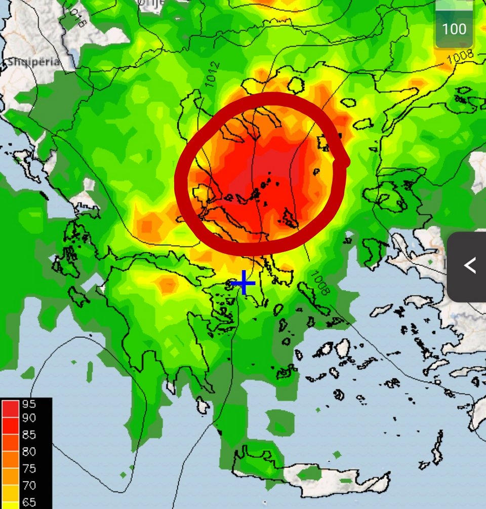 Καλλιάνος για αλλαγή καιρού: Θα πέσουν εκατοντάδες κεραυνοί -Ποιες περιοχές θα πλήξουν οι ισχυρές καταιγίδες [χάρτες] | iefimerida.gr 2