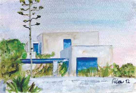 Η Αίγινα του Καζαντζάκη -Καλλιτέχνες εμπνέονται από το καταφύγιό του [εικόνες] | iefimerida.gr 4