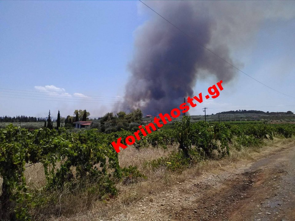 Υπό μερικό έλεγχο η πύρινη κόλαση στην Κορινθία -Κάηκαν σπίτια, 3 πυροσβέστες τραυματίες [εικόνες & βίντεο] | iefimerida.gr 10