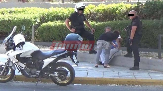 Πάτρα: Αντρας έκοψε τον λαιμό του στη μέση του δρόμου [εικόνες] | iefimerida.gr 0