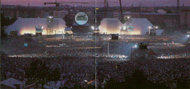 Σαν σήμερα, οι Pink Floyd τραγούδησαν στο Βερολίνο το The Wall, για την πτώση του Τείχους [βίντεο] | iefimerida.gr 2