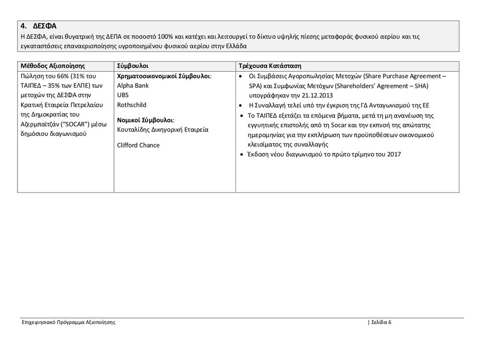 ΤΑΙΠΕΔ: Ολο το επιχειρησιακό πρόγραμμα αξιοποίησης -Τι ισχύει για αεροδρόμια, λιμάνια, Ελληνικό [pdf] | iefimerida.gr 5