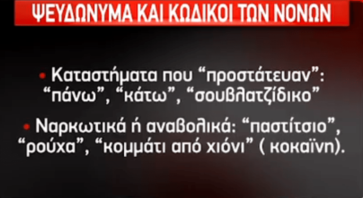  Διάλογοι «φωτιά» των νονών της νύχτας -Τα ψευδώνυμα και οι κωδικοί τους [εικόνες & βίντεο] | iefimerida.gr 0