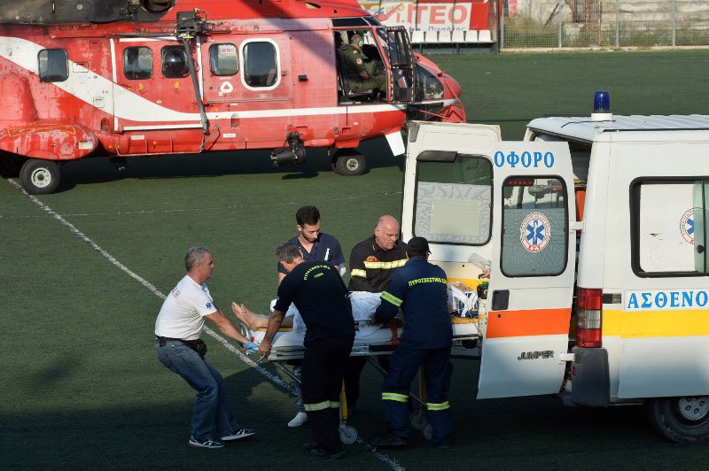 Σε κρίσιμη κατάσταση ο ένας από τους πυροσβέστες που τραυματίστηκε στην πυρκαγιά στο Ζευγολατιό Κορινθίας | iefimerida.gr 0