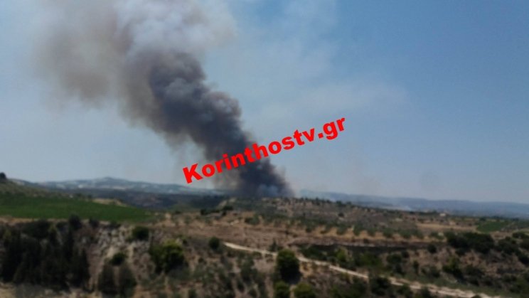 Υπό μερικό έλεγχο η πύρινη κόλαση στην Κορινθία -Κάηκαν σπίτια, 3 πυροσβέστες τραυματίες [εικόνες & βίντεο] | iefimerida.gr 9