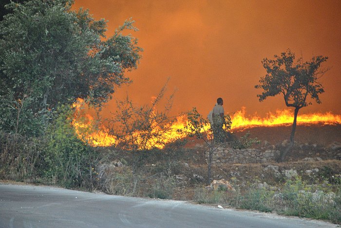 Νύχτα-κόλαση στη Ζάκυνθο: Η φωτιά κύκλωσε τις Μαριές | iefimerida.gr 8