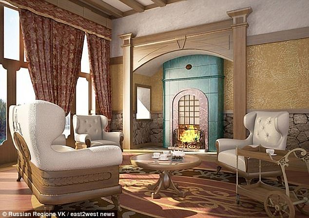 Το νέο, αυτοκρατορικής χλιδής, εξοχικό του Πούτιν, σε νησί -Με χρυσά πλακάκια [εικόνες] | iefimerida.gr 1