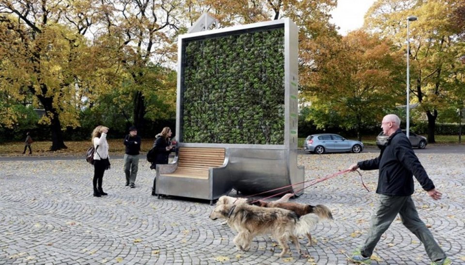 Εφεύρεση: Τείχος από πράσινο καθαρίζει τον αέρα όσο κι ένα δάσος [εικόνες] | iefimerida.gr 0