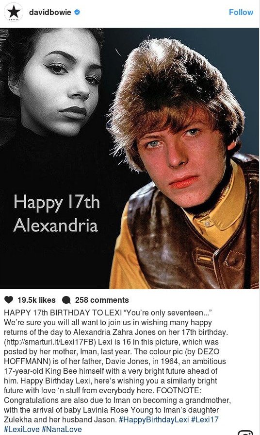 Η κόρη του Ντέιβιντ Μπάουι έγινε 17 ετών και τρελαίνει το διαδίκτυο [εικόνες] | iefimerida.gr 6