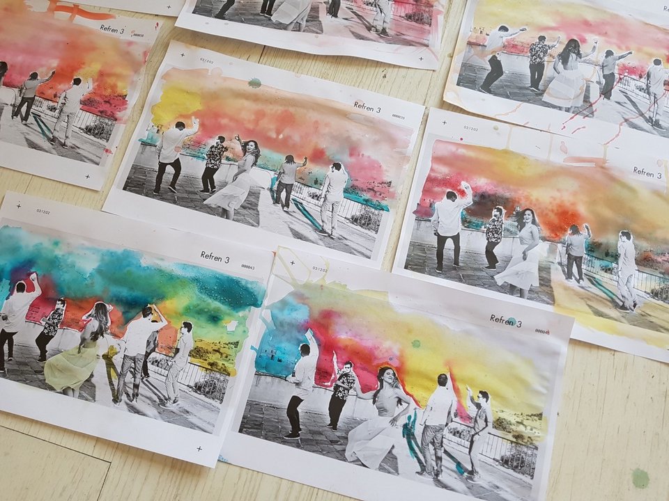 Για το νέο βίντεο των Imam Baildi ζωγράφισαν στο χέρι 880 φωτογραφίες [εικόνες & βίντεο]  | iefimerida.gr 3