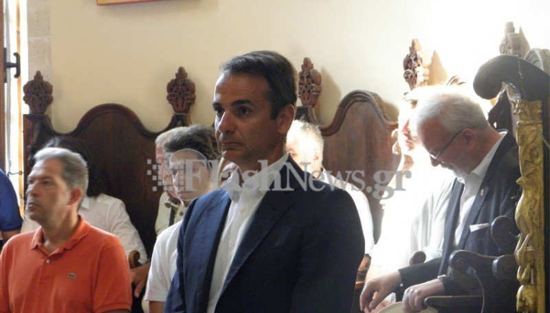 Στα Χανιά για τον Δεκαπενταύγουστο ο Μητσοτάκης -Ποια μονή επισκέφθηκε [εικόνες] | iefimerida.gr 0