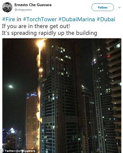 Ντουμπάι: Μεγάλη φωτιά στον ουρανοξύστη Torch Power [εικόνες & βίντεο] | iefimerida.gr 2